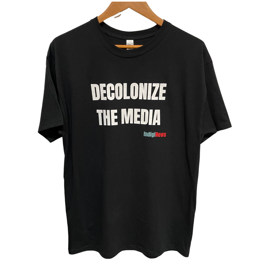 Indiginews - Decolonize the Media Unisex T-shirt