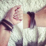 Close up of seal fur cuffs by indigenous artist 11