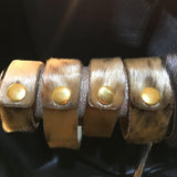 Close up of seal fur cuffs by indigenous artist 8
