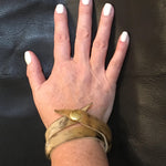 Close up of seal fur cuffs by indigenous artist 9