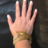 Close up of seal fur cuffs by indigenous artist 9