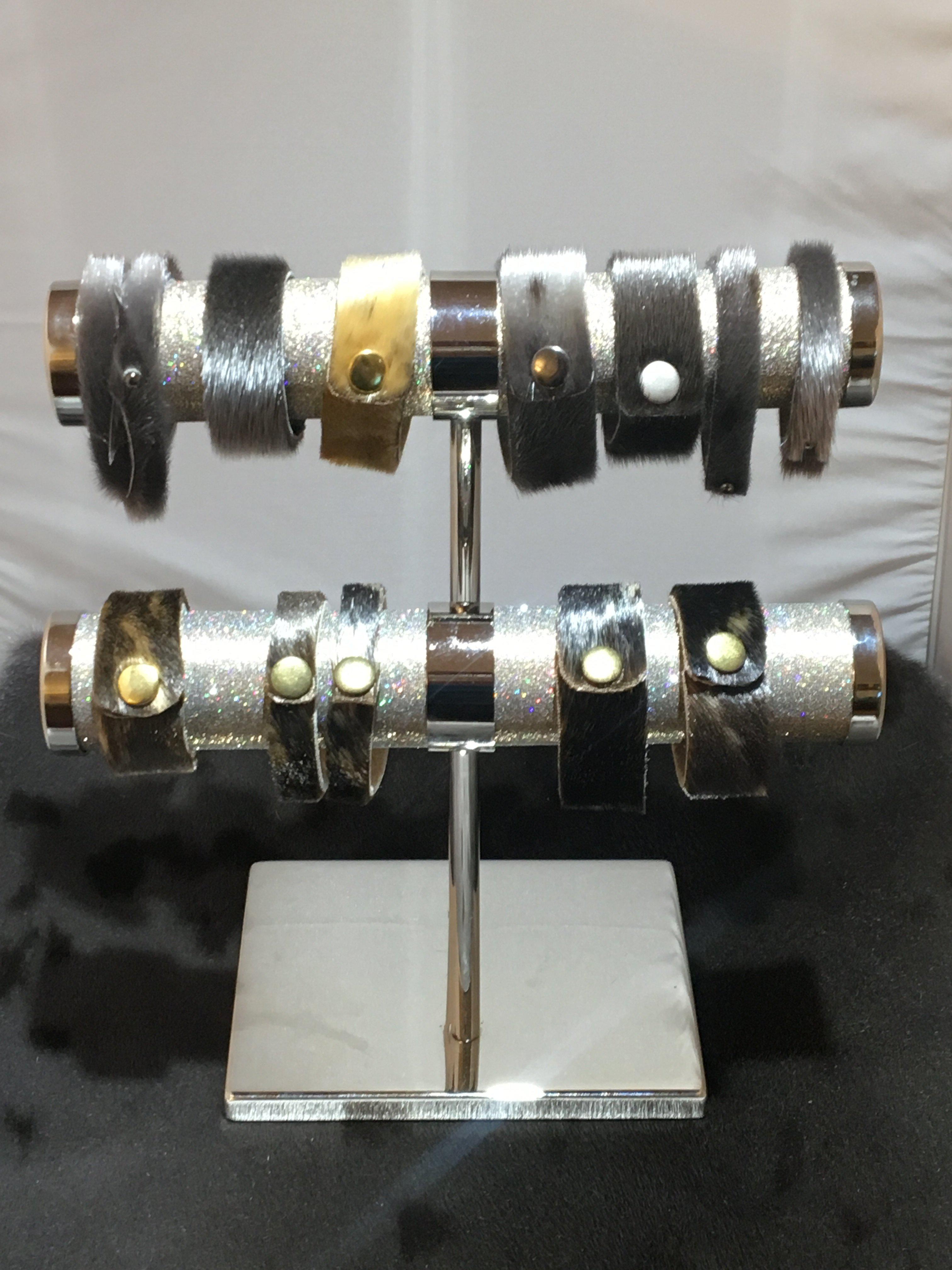 Close up of seal fur cuffs by indigenous artist 3