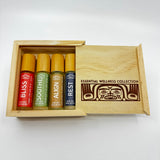 Essential Wellness Collection Wooden Box for 4 roll On's