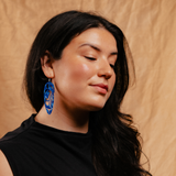 Feather Earrings - Acrylic 3"