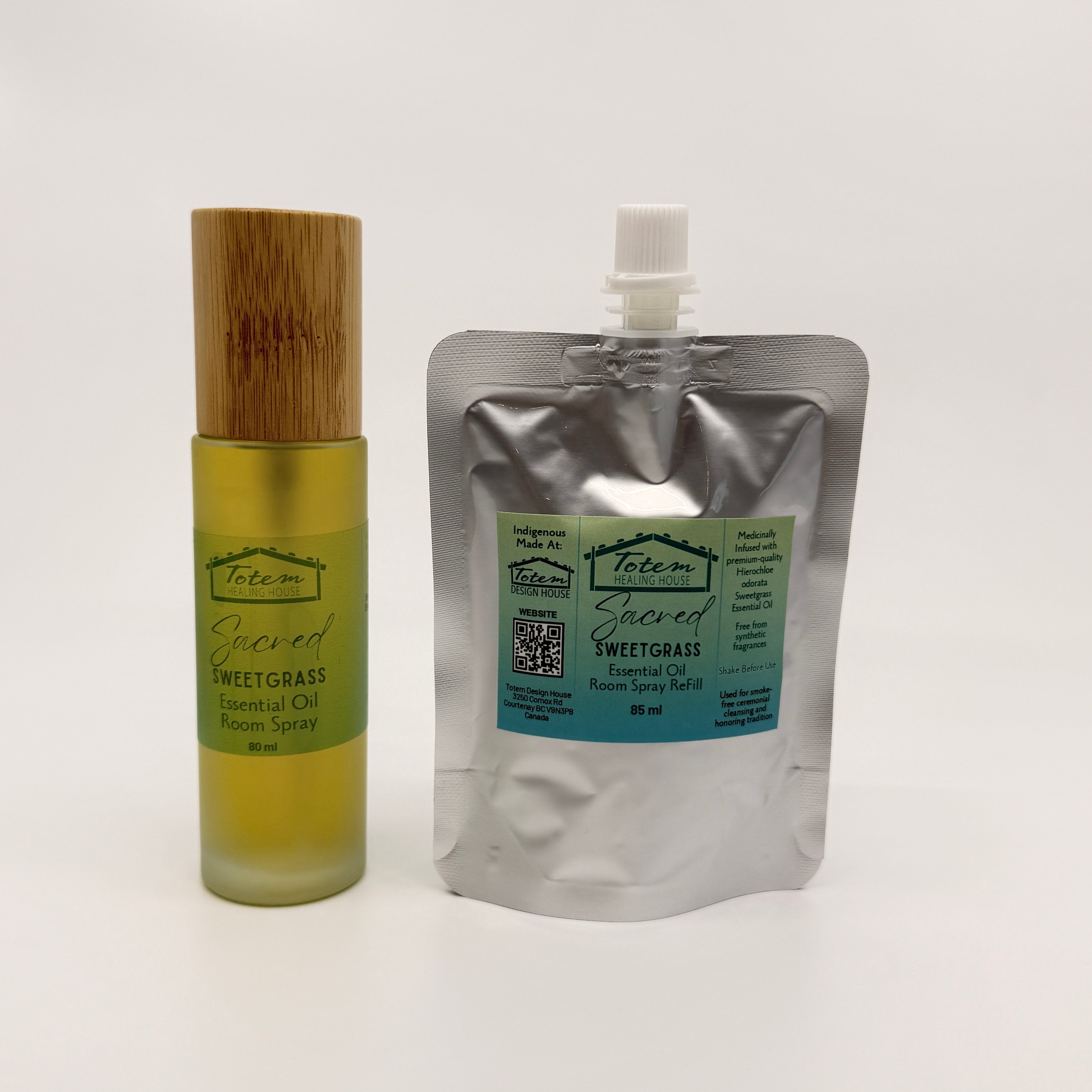 Sacred Sweetgrass Smoke-Free Smudge Spray