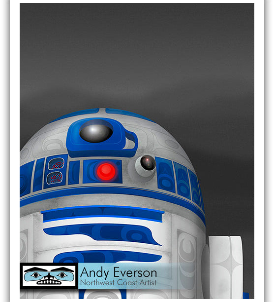 Native fine art print called Ally by indigenous artist Andy Everson