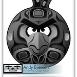 Native fine art print called Angry Eaven by indigenous artist Andy Everson