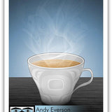 Native fine art print called Anticipation by indigenous artist Andy Everson