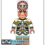 Native fine art print called Avalanching Around by indigenous artist Andy Everson
