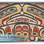 Native fine art print called Box of Treasures Set by indigenous artist Andy Everson