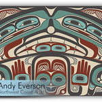 Native fine art print called Box of Treasures by indigenous artist Andy Everson