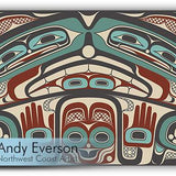 Native fine art print called Box of Treasures by indigenous artist Andy Everson