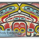 Native fine art print called Box of Treasures Canvas Series by indigenous artist Andy Everson