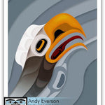 Native fine art print called Cleansing by indigenous artist Andy Everson