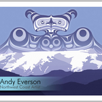 Native fine art print called Dominion by contemporary indigenous artist Andy Everson