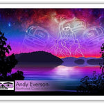 Native fine art print called Epiphany by contemporary indigenous artist Andy Everson