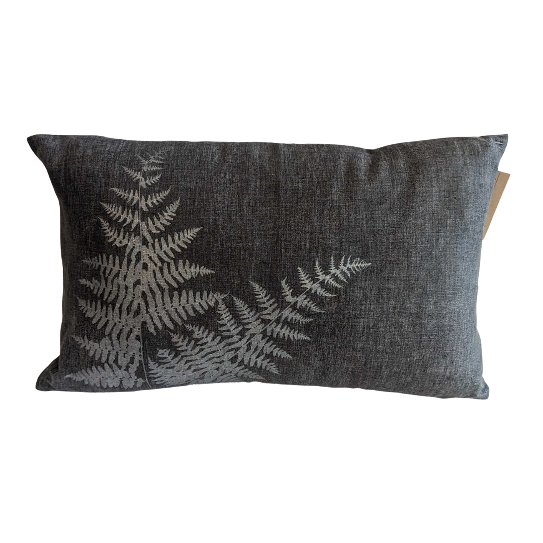 Close up of hemp pillow by indigenous artist home decor 4