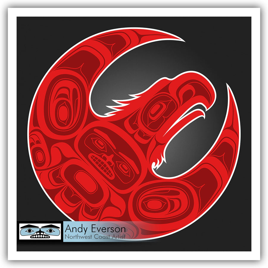 Native fine art print called Hope by indigenous artist Andy Everson