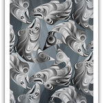 Native fine art print called In Formation by indigenous artist Andy Everson
