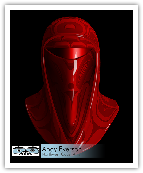 Native fine art mask series called Dissident by indigenous artist Andy Everson