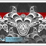 Native fine art print called Perspective by indigenous artist Andy Everson