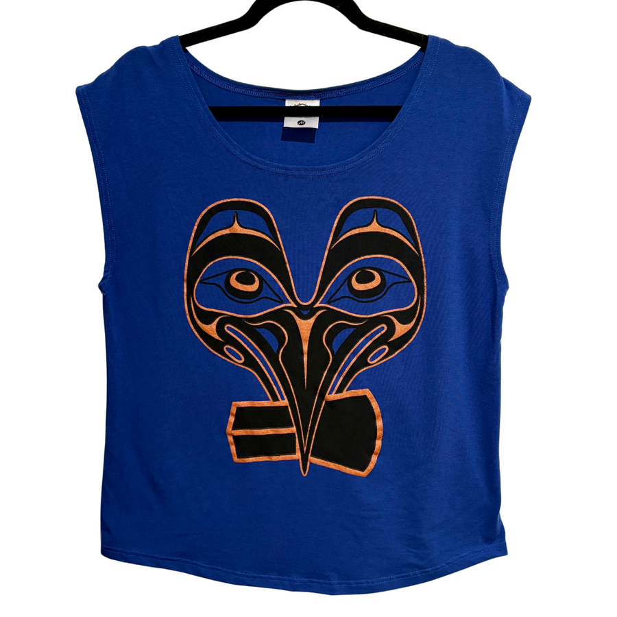 Raven Copper Women's Eco-friendly Cap Sleeve Top