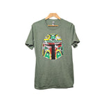 Front view of Resilience Unisex T-Shirt by indigenous artist Andy Everson