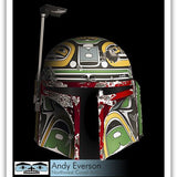 Native fine art print Mask Series Resilient by indigenous artist Andy Everson
