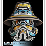 Native fine art print Mask Series Resist by indigenous artist Andy Everson