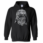 Unisex hoodie called Rise by indigenous artist Andy Everson