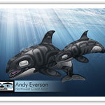 Native fine art print called Sanctuary by indigenous artist Andy Everson