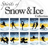 Native fine art print called Spirits and Snow Box Set by indigenous artist Andy Everson