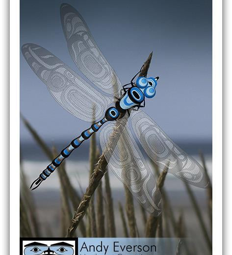 Native fine art print called Summer's Crescendo by indigenous artist Andy Everson