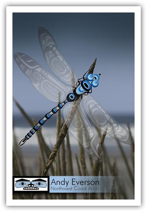 Native fine art print called Summer's Crescendo by indigenous artist Andy Everson