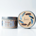 Close up of Sequoia candles by indigenous artist 4