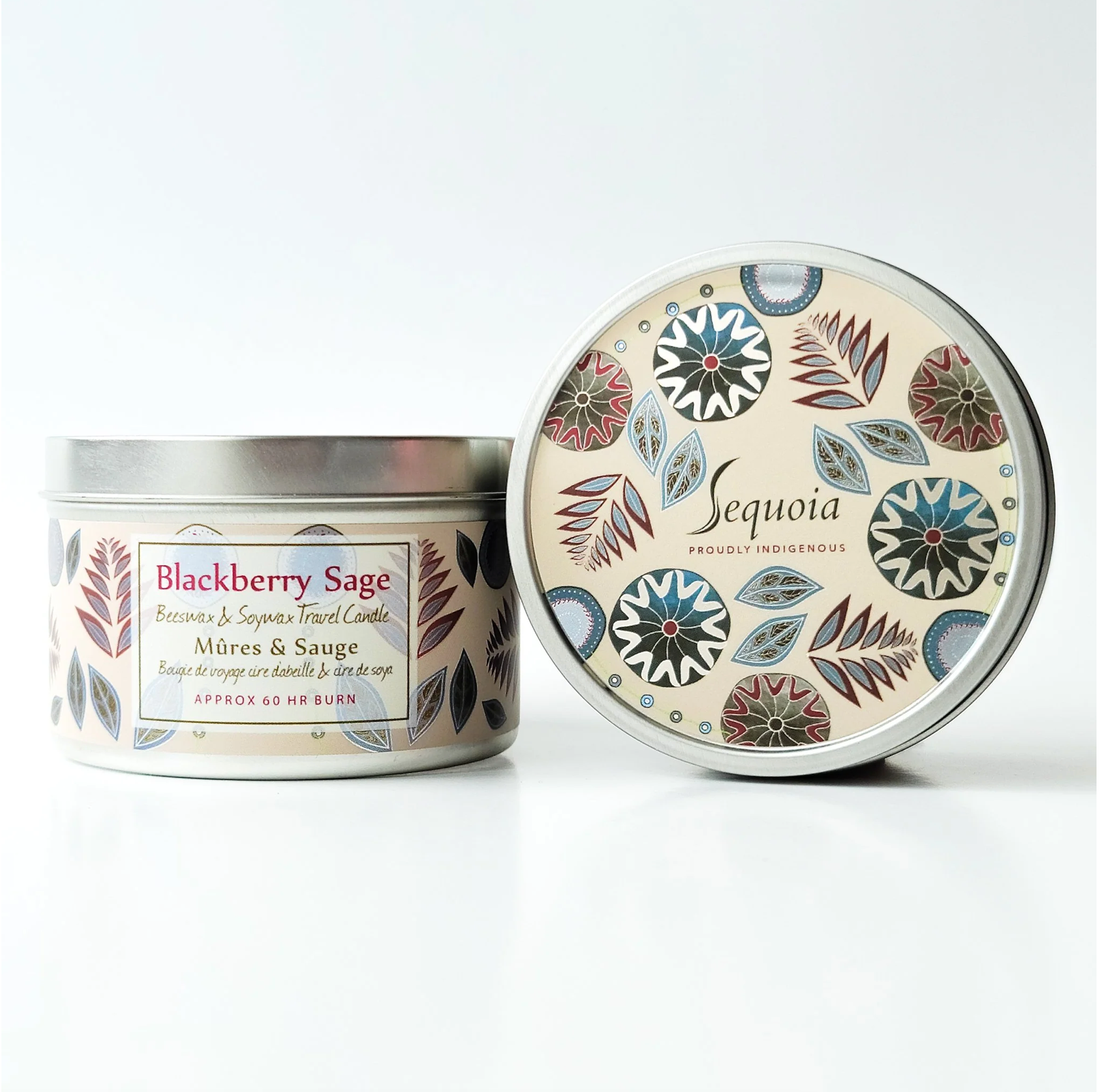 Close up of Sequoia candles by indigenous artist 7