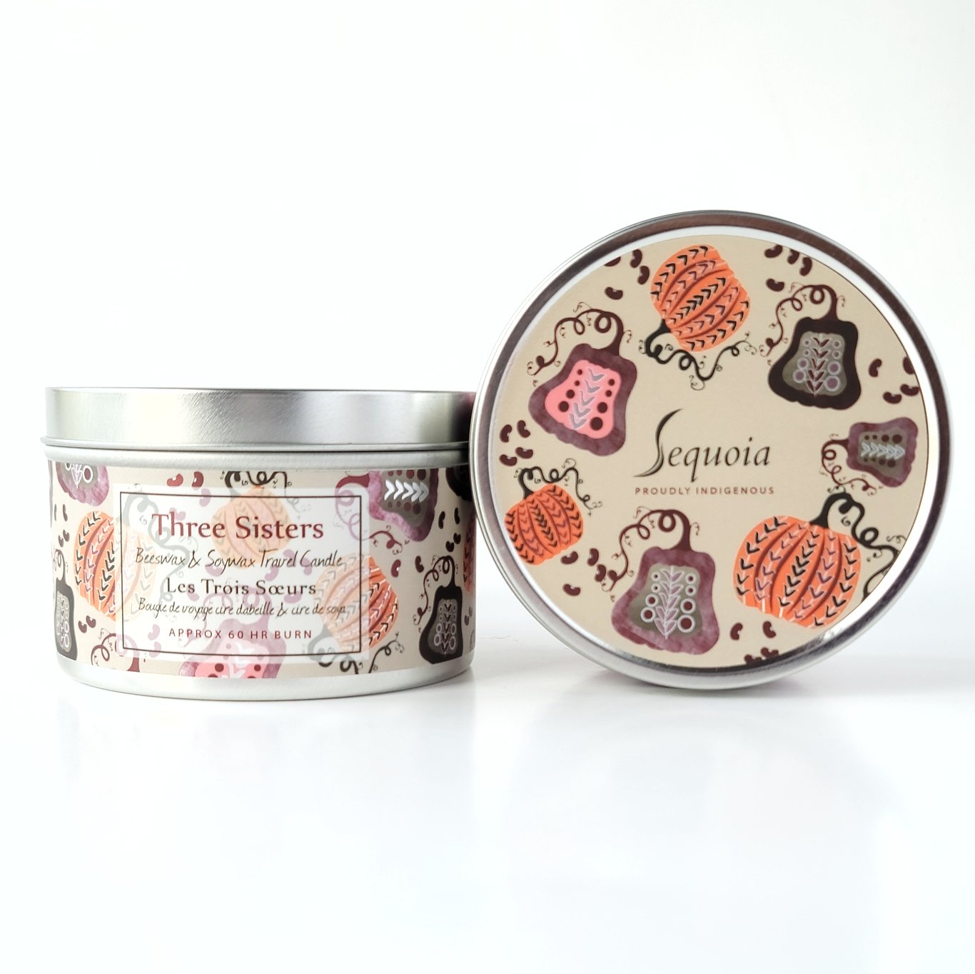 Close up of Sequoia candles by indigenous artist 9