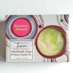 Close up of Sequoia soaps by indigenous artist 11