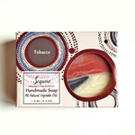 Close up of Sequoia soaps by indigenous artist 17
