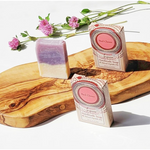 Close up of Sequoia soaps by indigenous artist 20
