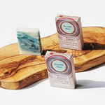 Close up of Sequoia soaps by indigenous artist 23
