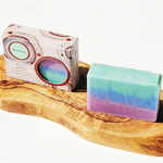 Close up of Sequoia soaps by indigenous artist 7