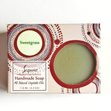 Close up of Sequoia soaps by indigenous artist 9