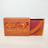 Close up of Totem Healing House candle collection by indigenous artist 3