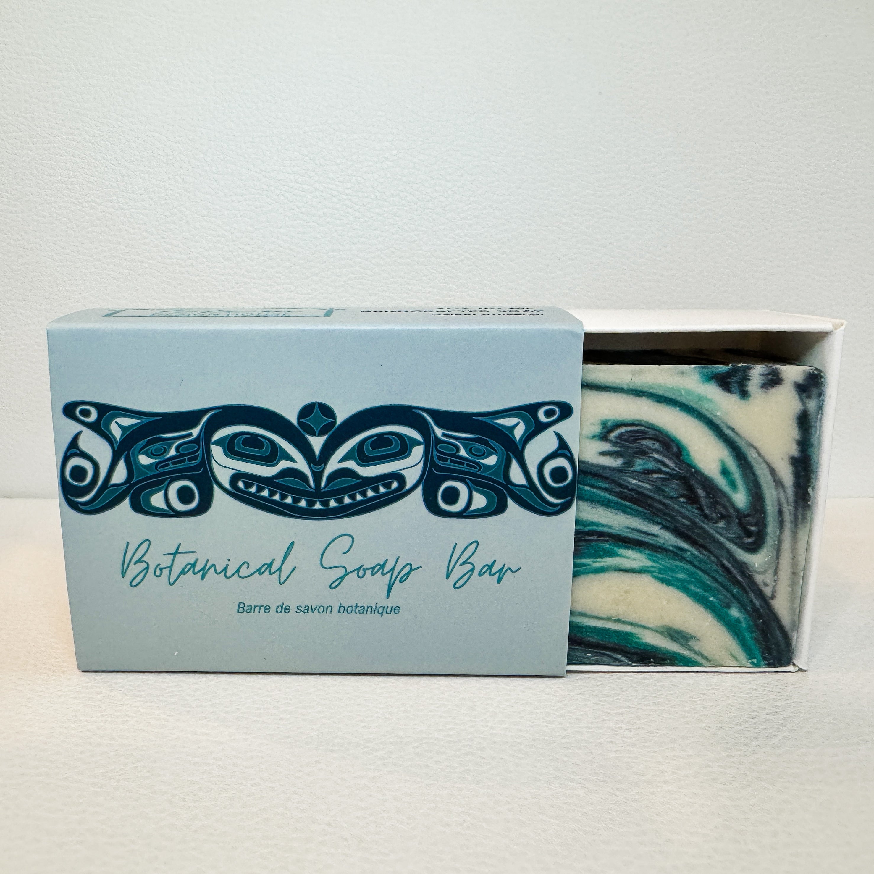 Close up of Totem Healing House candle collection by indigenous artist 4