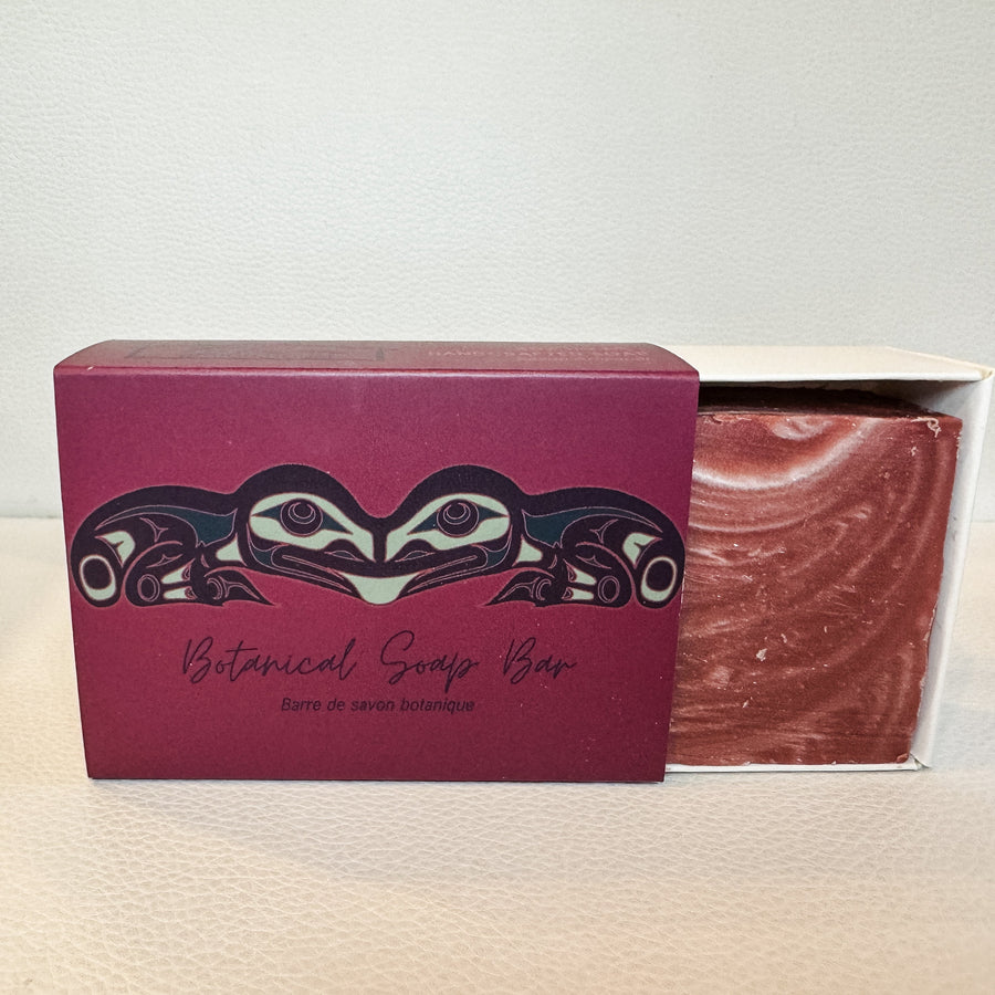 Close up of Totem Healing House candle collection by indigenous artist 5