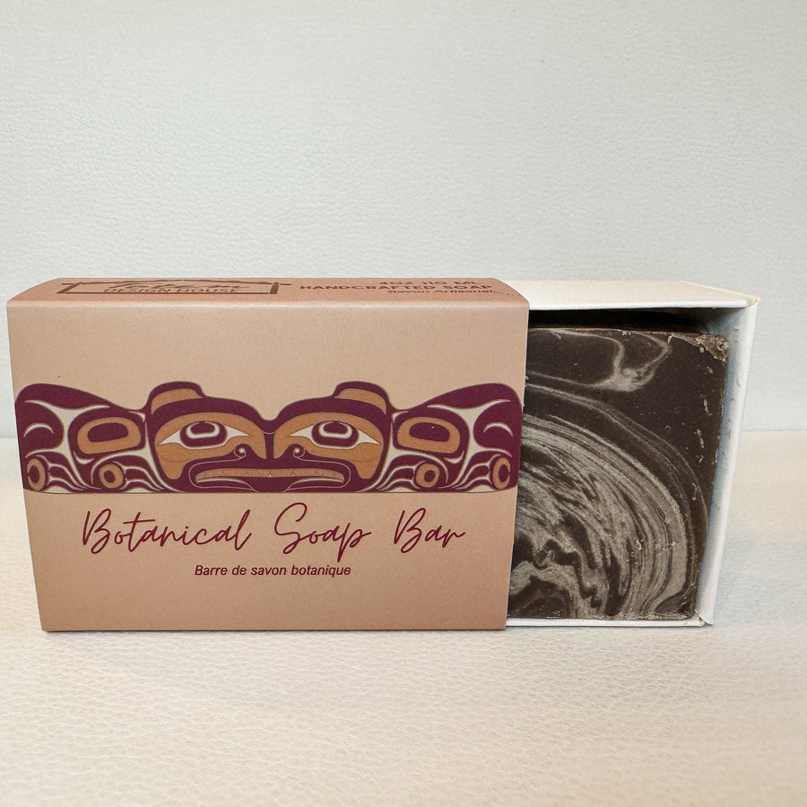 Close up of Totem Healing House candle collection by indigenous artist 7