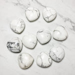 Close up of heart shaped crystals and stones by indigenous artist 2