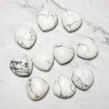 Close up of heart shaped crystals and stones by indigenous artist 2