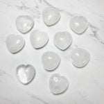 Close up of heart shaped crystals and stones by indigenous artist 3